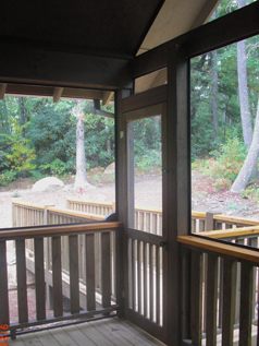 master screen porch with ramp