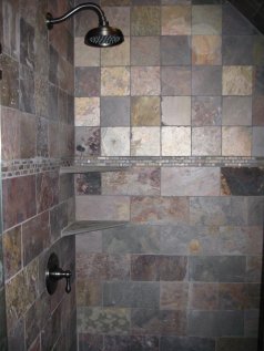 slate shower